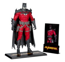 DC Multiverse Action Figure Batman (Flashpoint) (Black & White Accent Edition) (Gold Label) 18cm