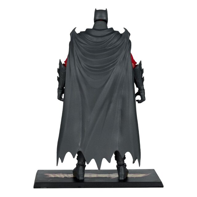 DC Multiverse Action Figure Batman (Flashpoint) (Black & White Accent Edition) (Gold Label) 18cm