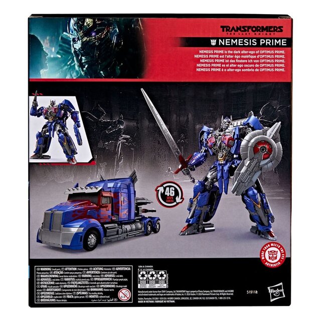 Transformers: The Last Knight Studio Series Leader Class Nemesis Prime Action Figure  22cm