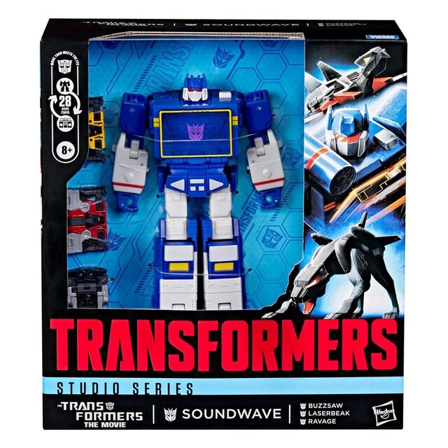 Transformers: The Movie Studio Series Leader Class Soundwave Action Figure 16,5cm