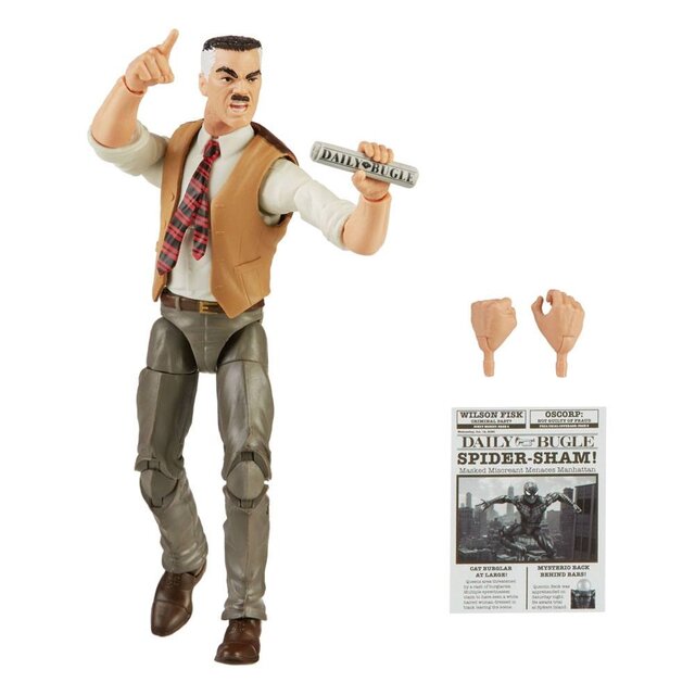 Spider-Man Marvel Legends Series  J. Jonah Jameson Action Figure 15cm