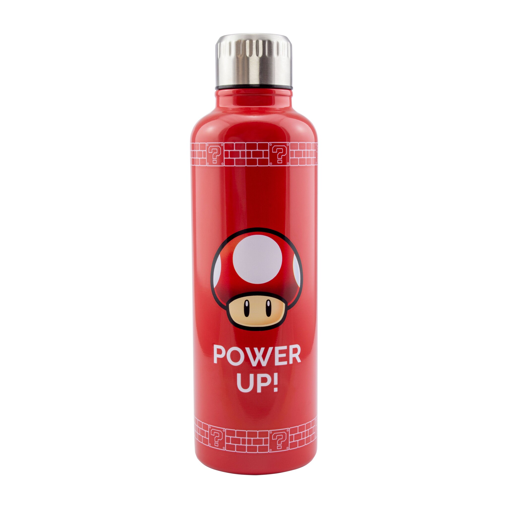 Paladone Super Mario Water Bottle Power Up