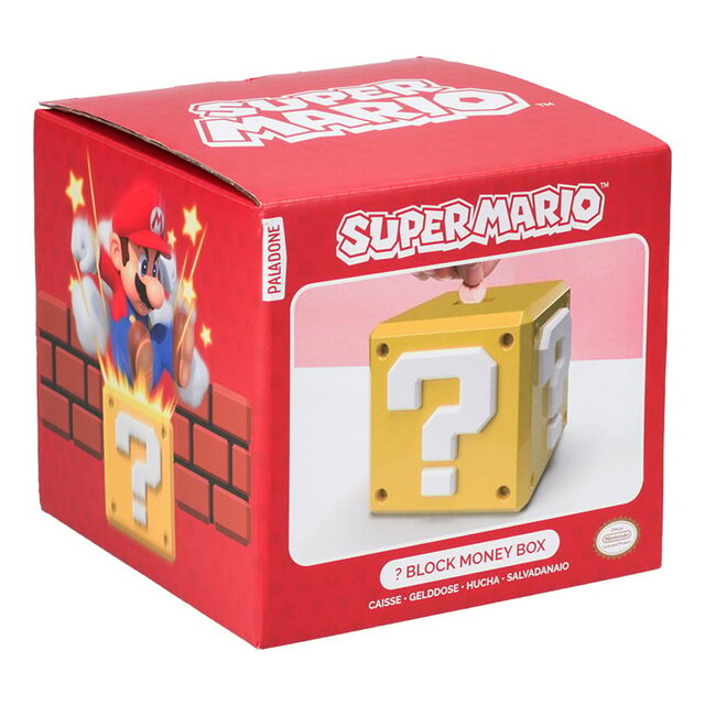 Super Mario  Question Block Money Box / Spaarpot