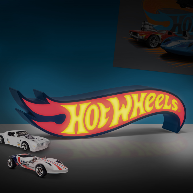 Paladone Hot Wheels Logo lamp