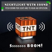 Minecraft TNT Light with Sound