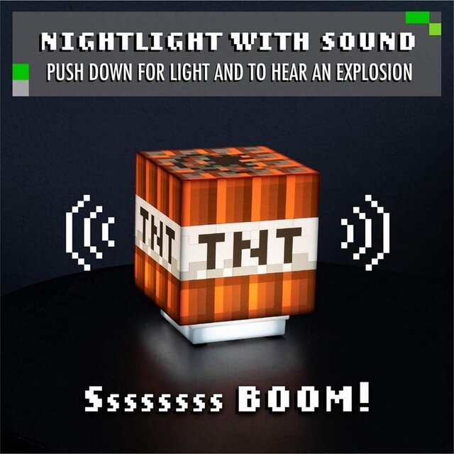 Minecraft TNT Light with Sound