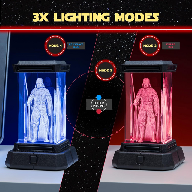 Darth Vader Holographic Light 13cm