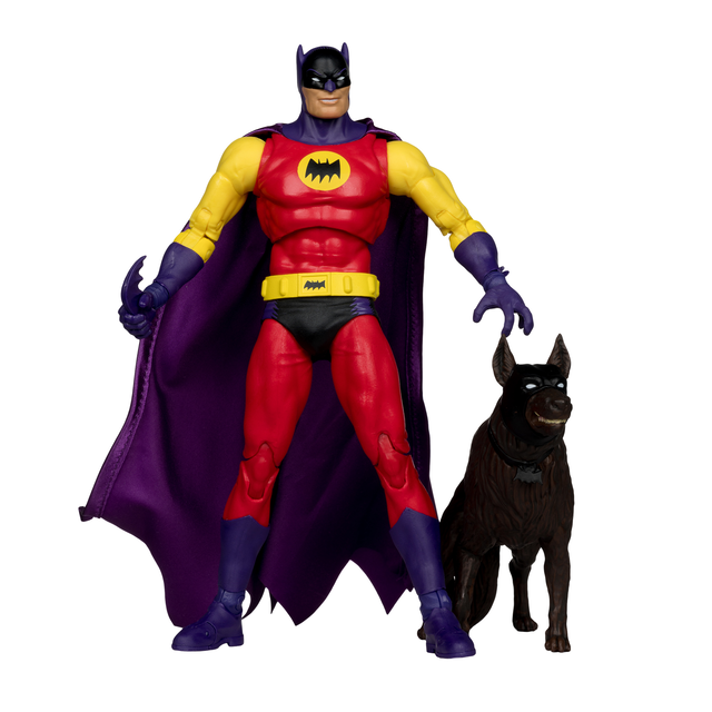 DC Multiverse Action Figure Batman & Ace the Bat-Hound (Silver Age) Platinum 18cm