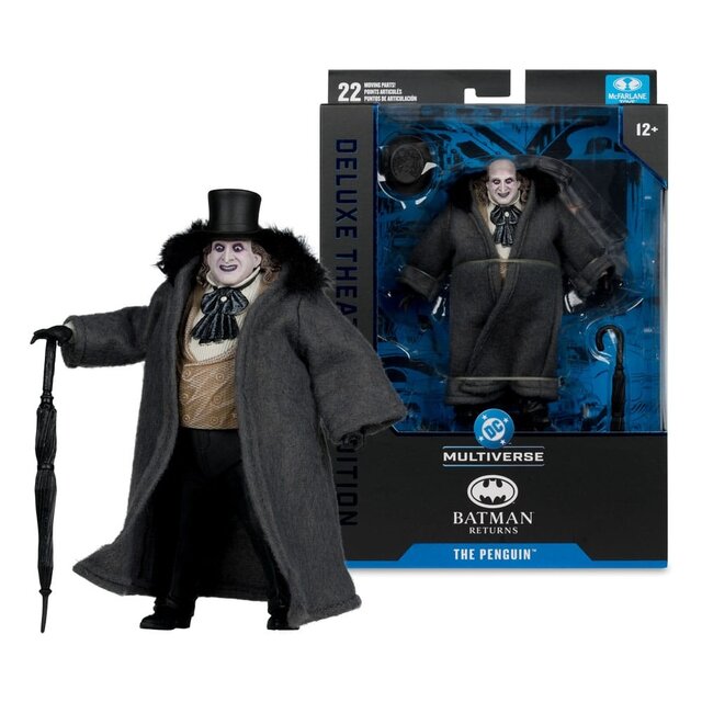 DC Multiverse Deluxe Theatrical Edition Batman Returns The Penguin Action Figure 18cm