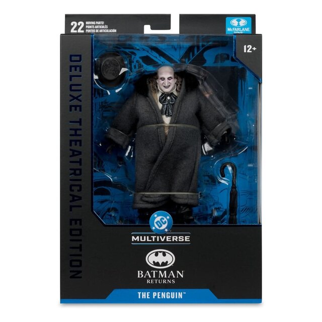 DC Multiverse Deluxe Theatrical Edition Batman Returns The Penguin Action Figure 18cm