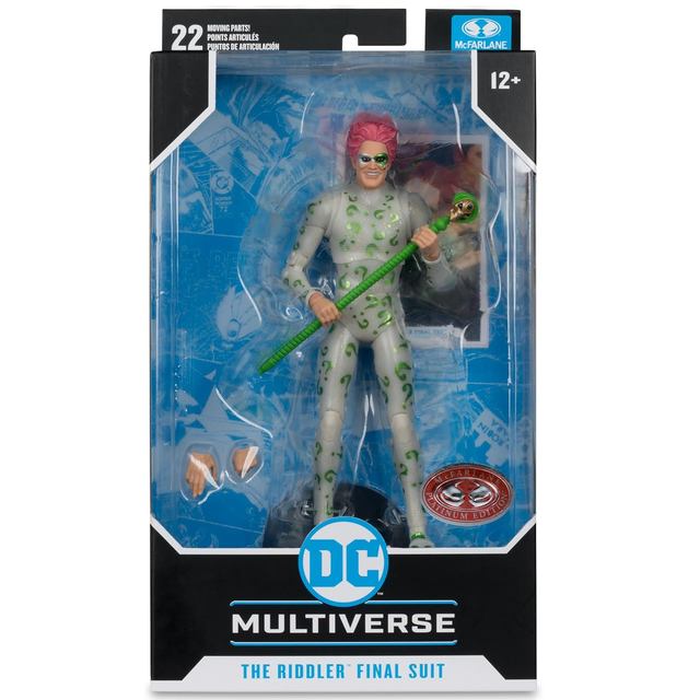 DC Multiverse the Riddler (Final Suit) (Batman Forever) Action Figure 18cm
