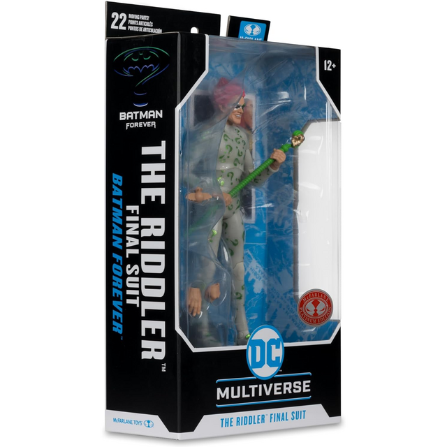DC Multiverse the Riddler (Final Suit) (Batman Forever) Action Figure 18cm