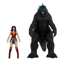DC Multiverse Justice League x Monsterverse 2-Pack Wonder Woman Vs. Godzilla
