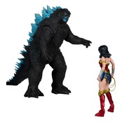 DC Multiverse Justice League x Monsterverse 2-Pack Wonder Woman Vs. Godzilla