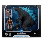 DC Multiverse Justice League x Monsterverse 2-Pack Wonder Woman Vs. Godzilla