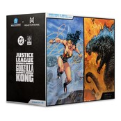 DC Multiverse Justice League x Monsterverse 2-Pack Wonder Woman Vs. Godzilla