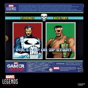 The Punisher Marvel Legends Gamerverse 2-Pack Punisher & Nick Fury 15cm
