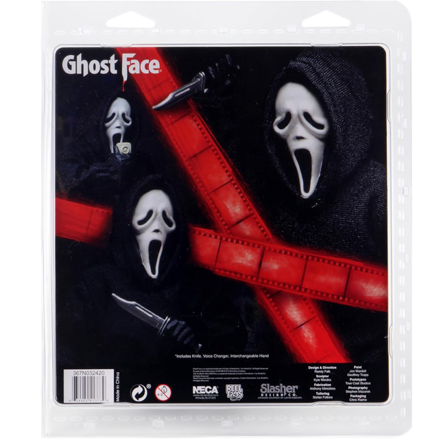 Scream Retro Action Figure GhostFace (Updated) 20cm