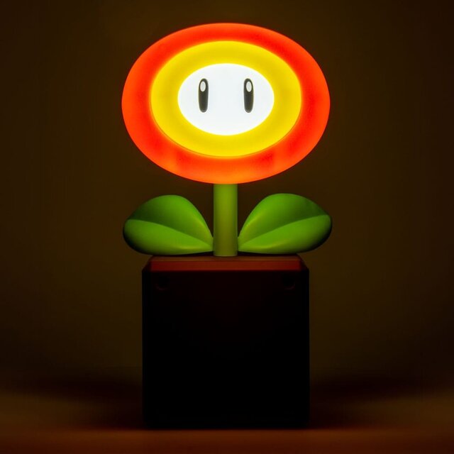 Super Mario Fire Flower Light 25cm