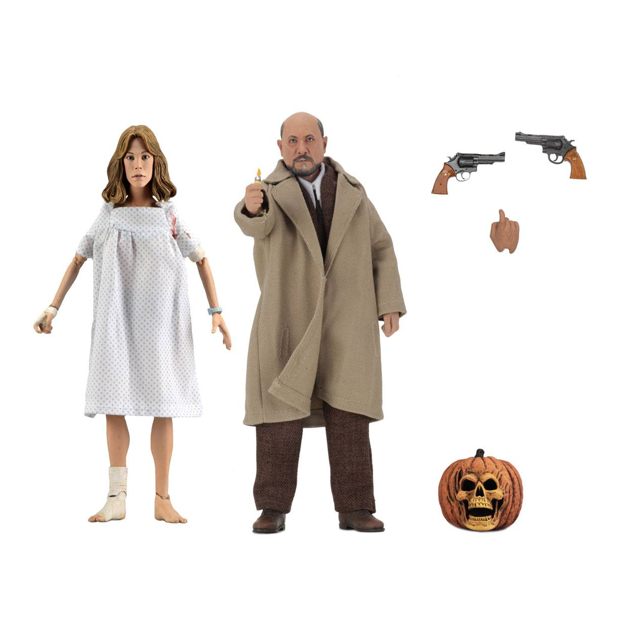 NECA Halloween 2 Doctor Loomis & Laurie Strode afbeelding