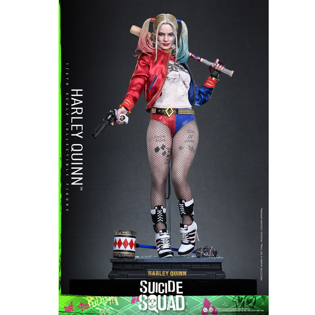 Suicide Squad Movie Masterpiece Action Figure 1/6 Harley Quinn 29cm