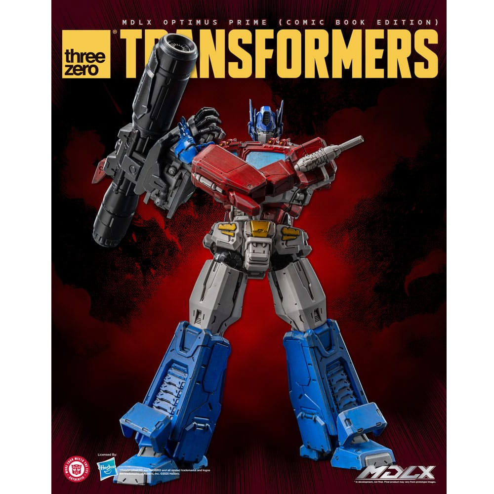 Threezero Transformers MDLX Optimus Prime (Comic Book Edition) afbeelding