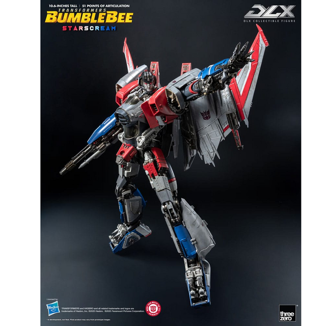 Transformers DLX Starscream Action Figure (Transformers: Bumblebee) 27cm