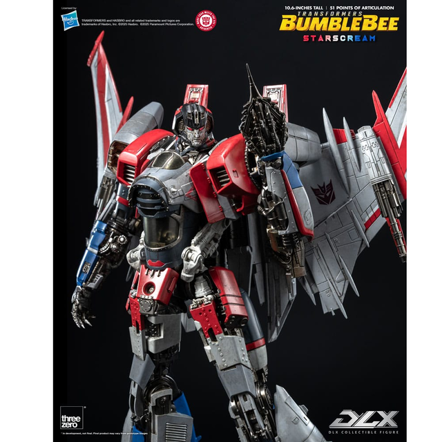 Transformers DLX Starscream Action Figure (Transformers: Bumblebee) 27cm