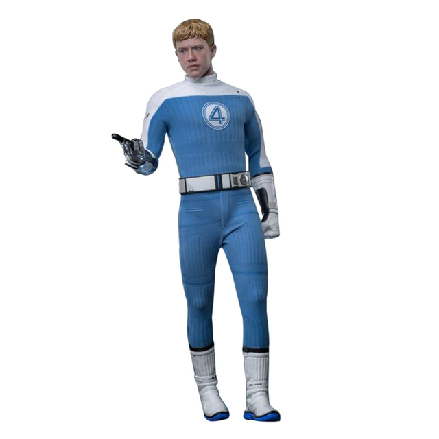 The Fantastic Four: First Steps Movie Masterpiece Action Figure 1/6 Human Torch 30cm