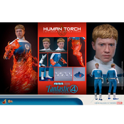 The Fantastic Four: First Steps Movie Masterpiece Action Figure 1/6 Human Torch 30cm