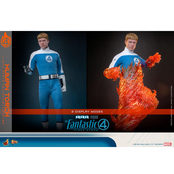 The Fantastic Four: First Steps Movie Masterpiece Action Figure 1/6 Human Torch 30cm