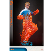 The Fantastic Four: First Steps Movie Masterpiece Action Figure 1/6 Human Torch 30cm
