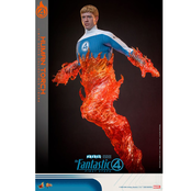 The Fantastic Four: First Steps Movie Masterpiece Action Figure 1/6 Human Torch 30cm