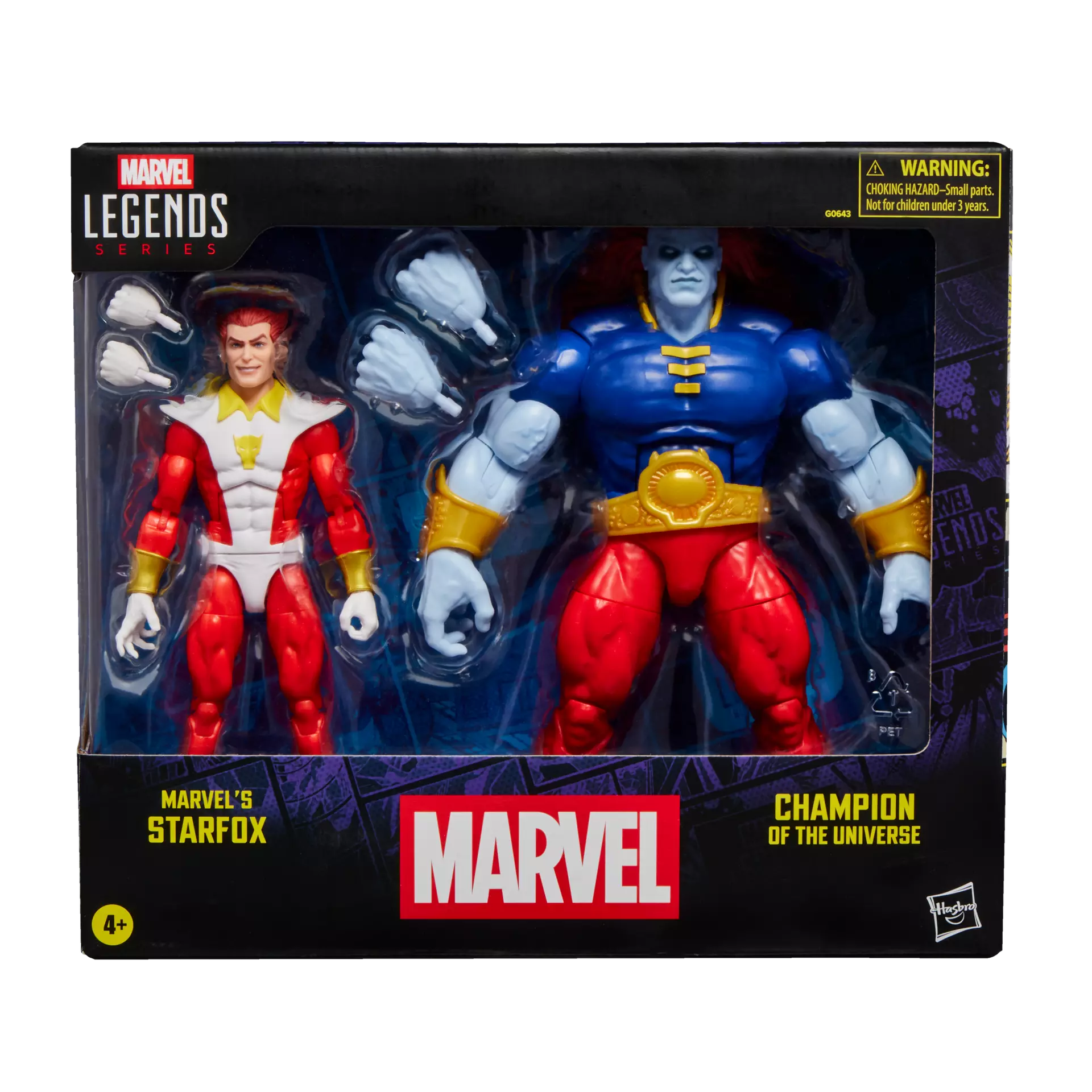 Hasbro Marvel Legends Starfox & Champion of the Universe