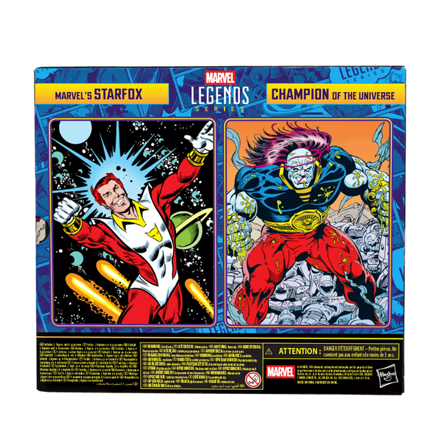 Marvel Legends Series Marvel’s Starfox & Champion of the Universe Action Figure 2-pack 15cm