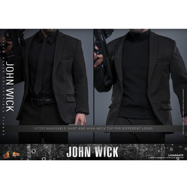 John Wick Movie Masterpiece John Wick Action Figure 31cm