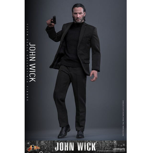 John Wick Movie Masterpiece John Wick Action Figure 31cm