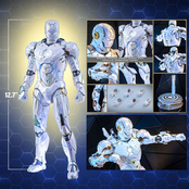 Iron Man 2 Movie Masterpiece Iron Man Mark IV (Sub-Zero Fractal Armor) Hot Toys Exclusive 33cm