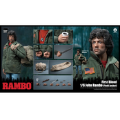 Rambo First Blood 1/6 John Rambo (Field Jacket) Action Figure 31cm