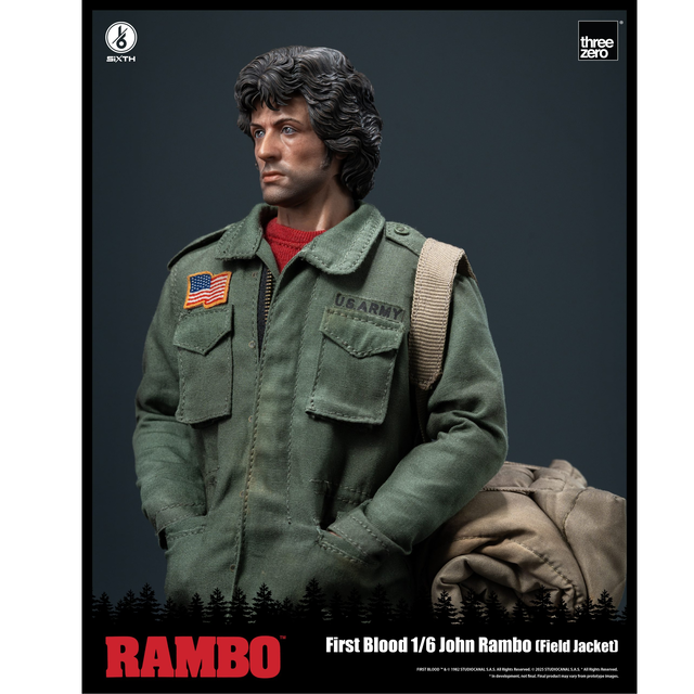 Rambo First Blood 1/6 John Rambo (Field Jacket) Action Figure 31cm