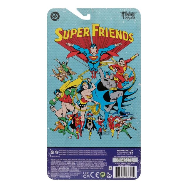 DC Retro Super Friends Bizarro Batman Action Figure 15cm