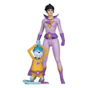 DC Retro Super Friends Jayna & Gleek (Red Platinum Edition) Action Figure 15cm