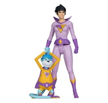 DC Retro Super Friends Jayna & Gleek (Red Platinum Edition) Action Figure 15cm