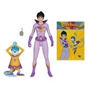 DC Retro Super Friends Jayna & Gleek (Red Platinum Edition) Action Figure 15cm