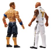 WWE Main Event Showdown The Rock Final Boss vs John Cena 2-Pack 15cm