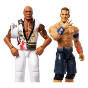 WWE Main Event Showdown The Rock Final Boss vs John Cena 2-Pack 15cm