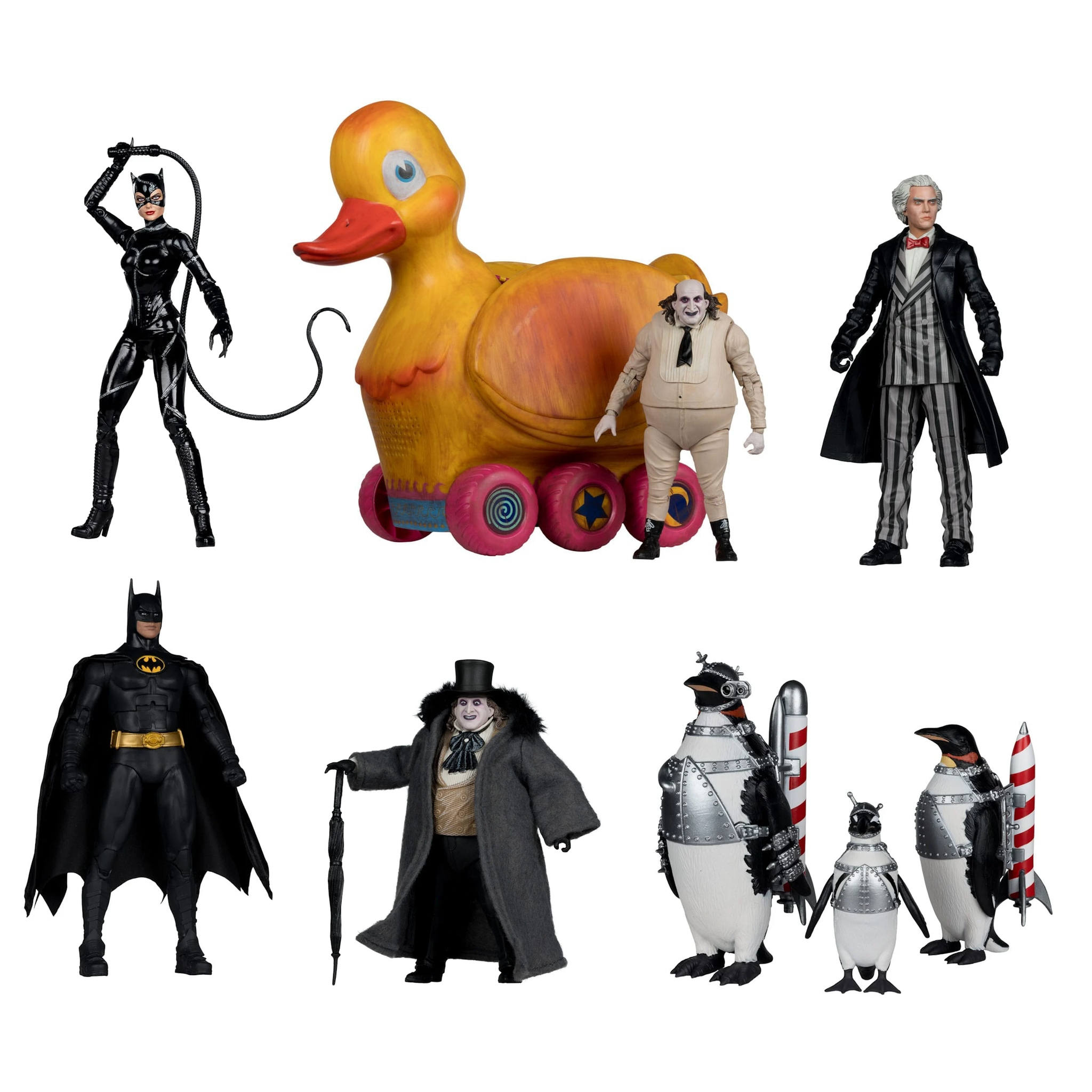 McFarlane Batman Returns Complete Set afbeelding
