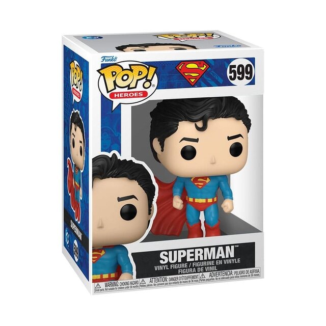 POP! Heroes DC Comics Superman (New Classics) Vinyl Figure 9cm