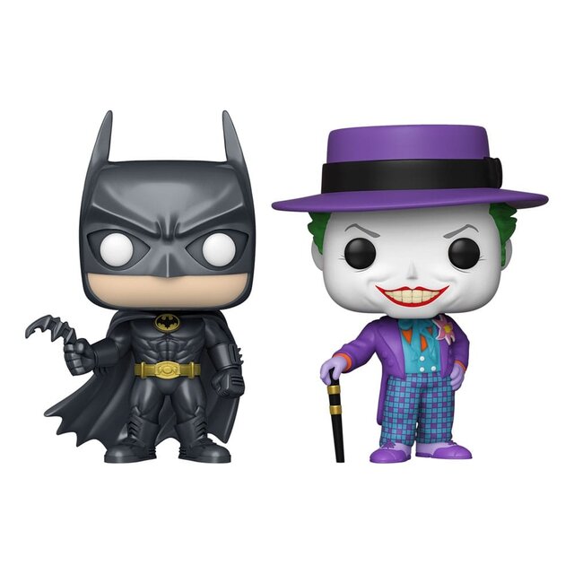 POP! Heroes Batman & The Joker 2-pack Vinyl Figures 9cm