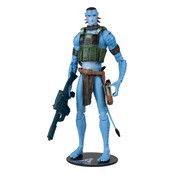 Avatar: Fire and Ash Quaritch (Ash Recom) Action Figure (Gold Label) 18cm